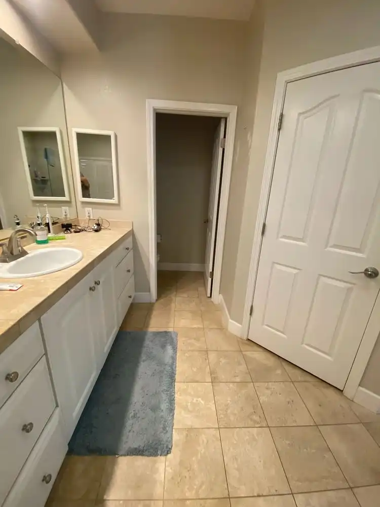 Calacatta marble walk-in shower installed in a Poncey-Highland home