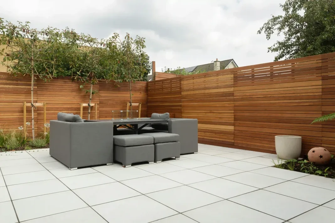 Outdoor patio tile in Old Fourth Ward
